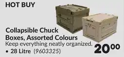 Princess Auto Collapsible Chuck Boxes, Assorted Colours offer