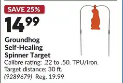 Princess Auto Groundhog Self-Healing Spinner Target offer