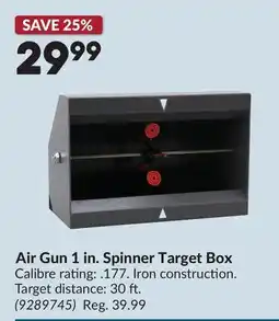 Princess Auto Air Gun 1 in. Spinner Target Box offer