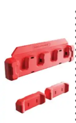 Princess Auto Red 4-Slot Magnetic Ratchet Holders offer