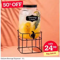 Kitchen Stuff Plus Oldtyme Beverage Dispenser offer