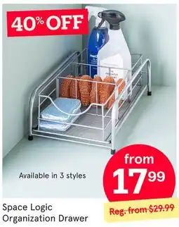 Kitchen Stuff Plus Space Logic Organization Drawer offer