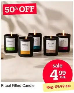 Kitchen Stuff Plus Ritual Filled Candle offer
