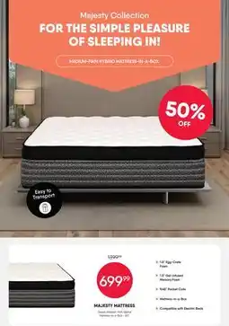 Meubles RD MAJESTY MATTRESS offer