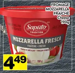 Supermarché PA FROMAGE MOZZARELLA FRAÎCHE | Cheese offer