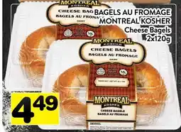 Supermarché PA BAGELS AU FROMAGE MONTREAL KOSHER | Cheese Bagels offer