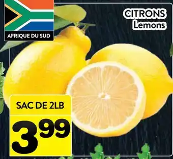 Supermarché PA CITRONS | Lemons offer