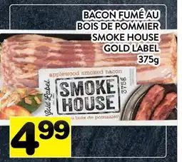 Supermarché PA BACON FUMÉ AU BOIS DE POMMIER | SMOKE HOUSE GOLD LABEL offer