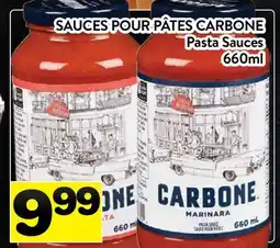 Supermarché PA SAUCES POUR PÂTES CARBONE | Pasta Sauces offer