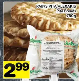 Supermarché PA PAINS PITA ALEXAKIS | Pita Breads offer