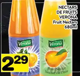 Supermarché PA NECTARS DE FRUITS VERONA | Fruit Nectars offer