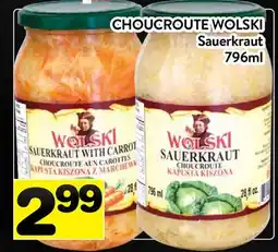 Supermarché PA CHOUCROUTE WOLSKI offer