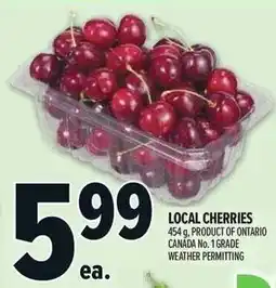 Metro Local Cherries offer