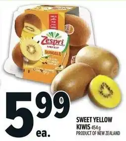 Metro Sweet yellow kiwis offer