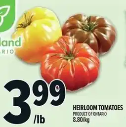 Metro Heirloom Tomatoes offer
