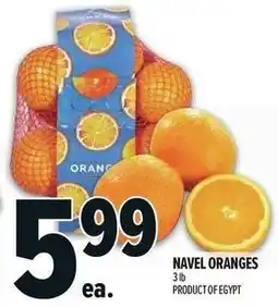 Metro Navel Oranges offer