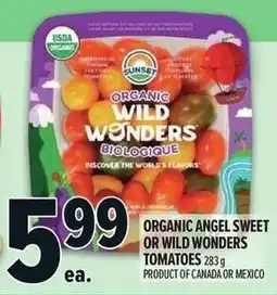 Metro Organic angel sweet or wild wonders tomatoes offer