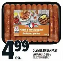 Metro Olymel breakfast sausages offer