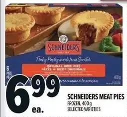 Metro Schneiders meat pies offer