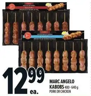 Metro Marc angelo kabobs offer