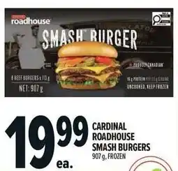 Metro Cardinal roadhouse smash burgers offer