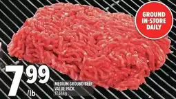 Metro Medium ground beef value pack offer