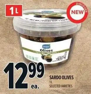 Metro Sardo olives offer