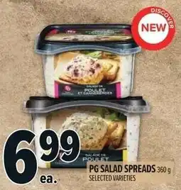 Metro PG salad spreads offer