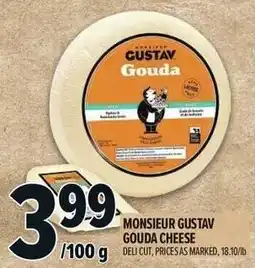 Metro Monsieur gustav gouda cheese offer