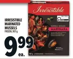 Metro Irresistible marinated mussels offer