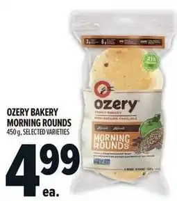 Metro Ozery bakery morning rounds offer