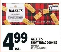 Metro Walker's shortbread cookies offer