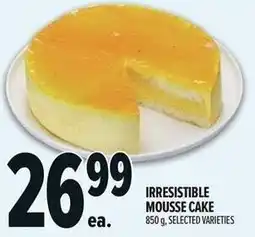 Metro Irresistible mousse cake offer