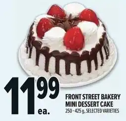 Metro Front street bakery mini dessert cake offer