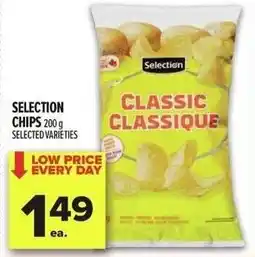 Metro Selection Chips offer