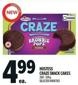 Metro Hostess craze snack cakes offer