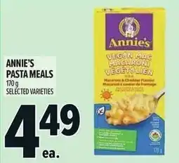 Metro Annie's pasta meals offer