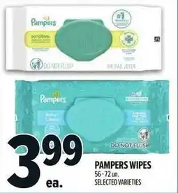 Metro Pampers wipes offer