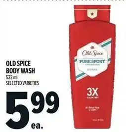 Metro Old spice body wash offer