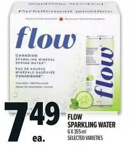 Metro Flow sparkling water offer