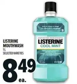Metro Listerine mouthwash offer