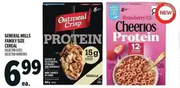 Metro General mills family size cereal offer