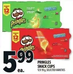Metro Pringles snack cups offer