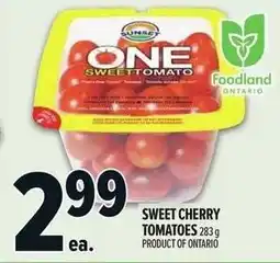 Metro Sweet cherry tomatoes offer