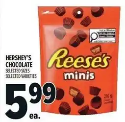 Metro Hershey's Chocolate offer
