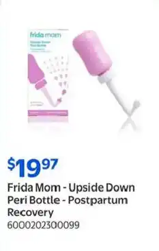 Walmart Frida Mom-Upside Down Peri Bottle Postpartum Recovery offer