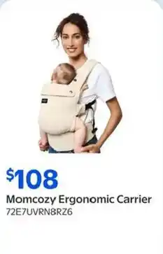 Walmart Momcozy Ergonomic Carrier offer
