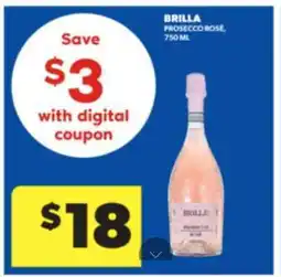 Real Canadian Liquorstore BRILLA PROSECCO ROSÉ, 750 ML offer