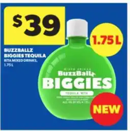 Real Canadian Liquorstore BuzzBallz Biggies Tequila offer