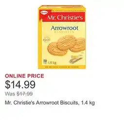 Costco Mr. Christie's Arrowroot Biscuits offer